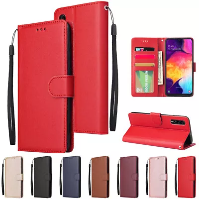 Leather Wallet Stand Phone Case Cover For Samsung A3 A5 A8 2016 2017 A5 A8 2018 • $12.98