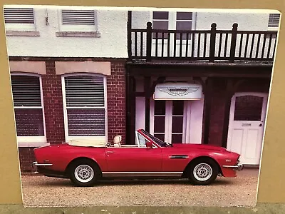 Vintage Aston Martin Volante 16x20 Poster 1986 John Lamm NOS RARE • $13