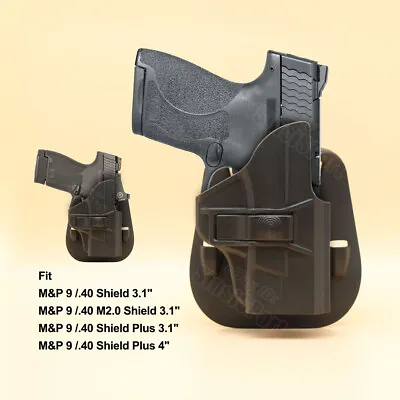 M&P Shield 9mm Holster Fit Smith & Wesson M&P 9 Shield Plus MP 2.0 Shield 3.1  • $18.99