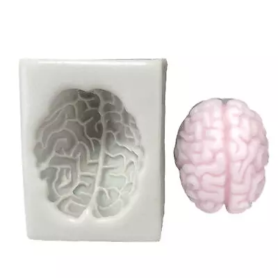 Brain Mold Silicone Silicone Diy Brain Mould Brain Cake Mold Silicone Mold • $10.73