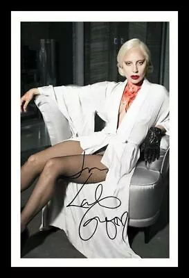 Lady Gaga - American Horror Story Autographed Signed Framed Photo • £19.99