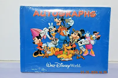 WALT DISNEY Official Autograph Book Mickey Minnie Donald Daisy Goofy Pluto New • $8.50