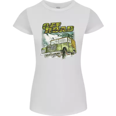 Off Road 4X4 Off Roading Four Wheel Drive Womens Petite Cut T-Shirt • £10.49