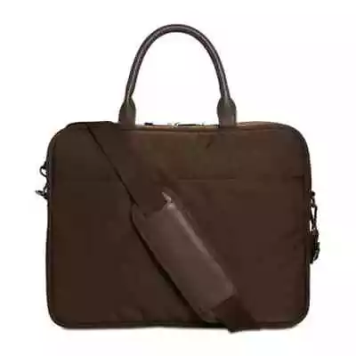 Alfani Men's Nylon Briefcase Brown NWT • $20