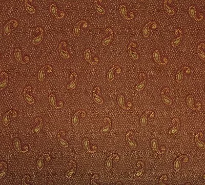 P Kaufmann Scroll Paisley Gold Red Heavy Furniture Jacquard Fabric By The Yard • $10.99