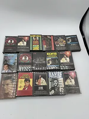 ELVIS PRESLEY Vintage Lot Of Cassettes 16  • $45