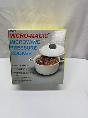 Jobars Micro- Magic Microwave Pressure Cooker • $15