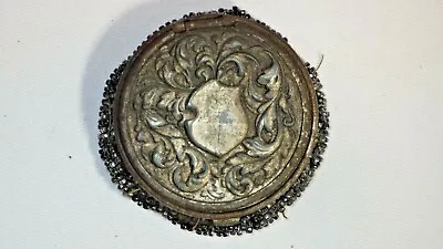 Vintage Antique Bead Mesh Coin Purse Bag Victorian Silver Plate  • $19.99