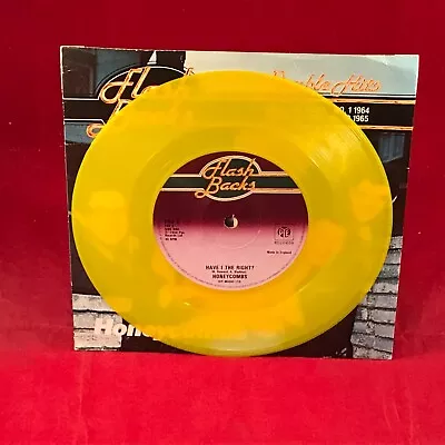 THE HONEYCOMBS Have I The Right? 1979 UK 7  YELLOW Vinyl Single  • £27.44