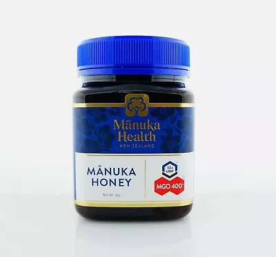 New Manuka Health Manuka Honey MGO 400+ 1KG UMF 13+ New Look • $76.32