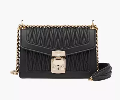 MIU MIU  Miu Confidential Matelasse Leather Shoulder Bag 1031707 • $1350