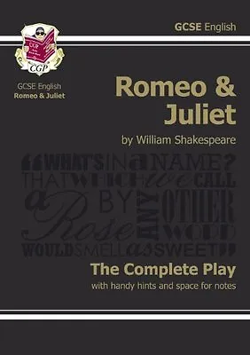 GCSE English Shakespeare Romeo And Juliet - The Complete Play:  Romeo And Julie • £2.39