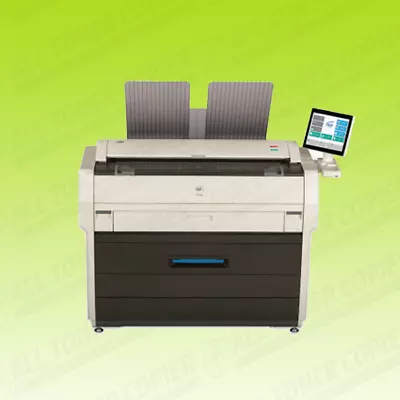$12500 • Buy KIP 7170K 2-Roll BW 36  Wide Large Format Inkjet Printer Copier Scan MFP Kyocera