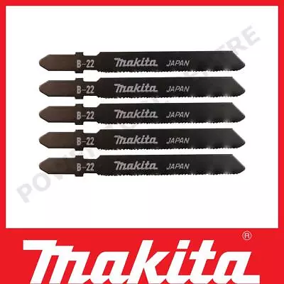 Makita A-85737 50mm Basic Cut Metal Jigsaw Blades Pack Of 5 • £6.49