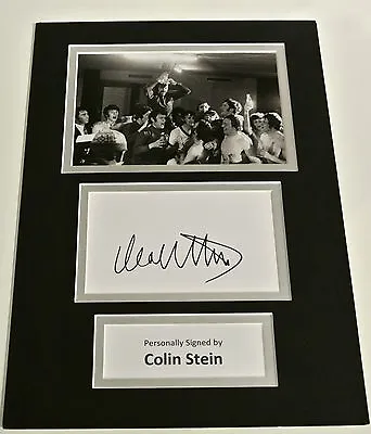 Colin Stein SIGNED Autograph A4 Photo Mount Display Glasgow Rangers & COA • £17.99