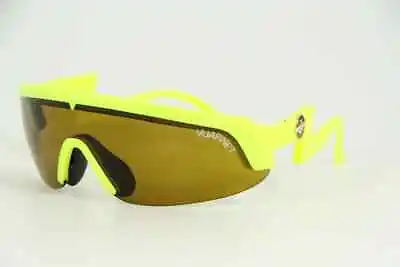 Vuarnet Yellow Sport Cycling Biking Ski Goggles Sunglasses Brown Lens • $47.20