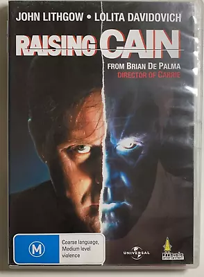 Raising Cain (DVD 1992) John Lithgow Lolita Davidovich - Drama DVD - Region 4 • £4.31