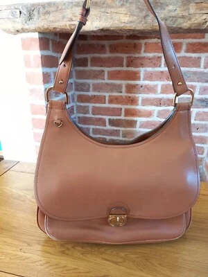 £9.99 • Buy Tory Burch James Saddle Bag Shoulder Handbag Tan