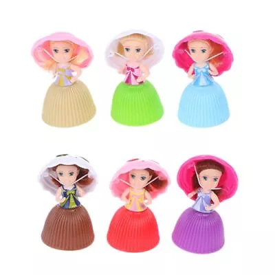 Cartoon Lovely Cupcake Princess For Doll Transformed Scented Cake For Doll Toy G • £6.29