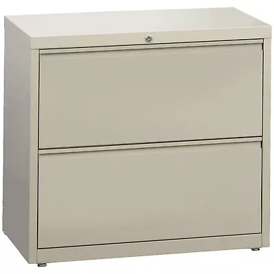 Lorell Lateral File 2-Drawer 36 X18-5/8 X28  Putty 60447 • $648.32