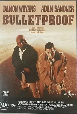 Bulletproof DVD - Adam Sandler (Region 4 2003) Free Post • $8