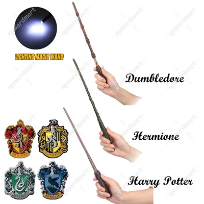 £4.99 • Buy Harry Potter Hogwarts Wizard 14  LED Wand Scarf Tie In Box For Book Day Costume