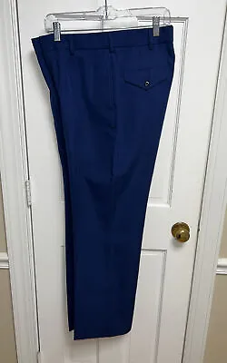 USMC Marine Corps Dress Blues Trousers NO Blood Stripe SZ 32L Actual 32 X 30.5 • $14.99