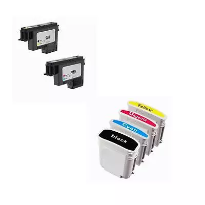 Bundle Set HP 4900a 4901a Printhead Print Head Plus 4 Packs 940xl Ink Cartridge • $49.98