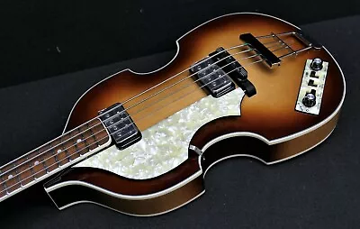 Hofner HCT-500/1L SB BEATLE BASS Left Handed VINTAGE Brown Burst B Stock 2nd • $699.99