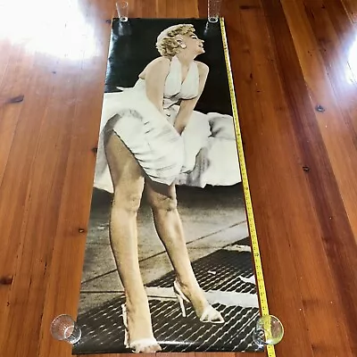 Vintage Marilyn Monroe 1983 Seven Year Itch Subway Pose LIFESIZE POSTER • $25