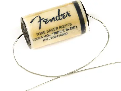 Genuine Fender TONE SAVER Treble Bleed For 250k Guitar Pots/Potentiometers • $48.44