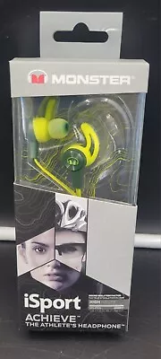 MONSTER ISport Achieve: The Athlete's Headphone *BRAND NEW SEALED* • $21.85