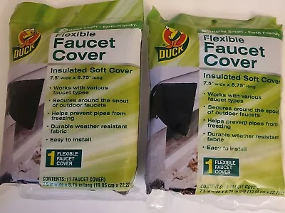 Duck Brand Insulated Soft Flexible Faucet Cover Pack Of 2 Easy To Install • £14.19