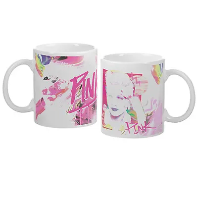 PINK Singer Artist Vintage Ceramic Coffee Mug Cup NEW OFFICIAL MERCHANDISE  • $19.99