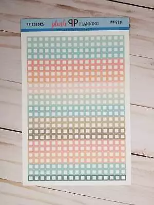 Mini Square Dot Checklist Planner Stickers • $4.55