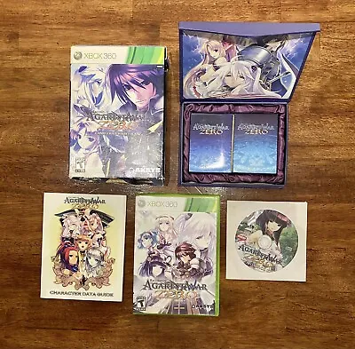 $35.90 • Buy Xbox 360 Record Of Agarest War Zero LMT Ed, Card Deck, Music Both Discs, & Guide