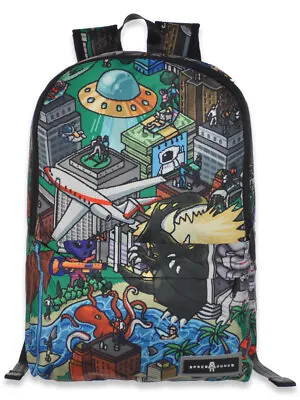 Space Junk Boys' Kaiju Backpack - Green One Size • $36.94