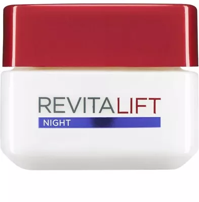 L`Oreal Paris Revitalift Hydrating Night Cream 50ml Anti-wrinkle+Extra Firming • £8.49