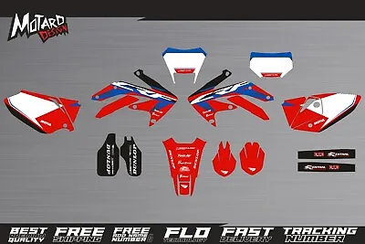 Honda CRF 450 X 2005-2011 2012 2013 2014 2015 2016 2017 Graphics Kit By Motard • $269.60