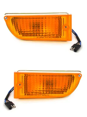 NEW! 1971 - 1972 - 1973 Mustang Parking Lights Turn Signal Lamps Pair - Set Of 2 • $119.80
