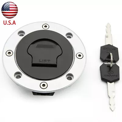 For GSXR600 GSXR750 GSXR1000 GSXR1100 GSXR400 Gas Cap Tank Fuel Cover Oil Filler • $18.99