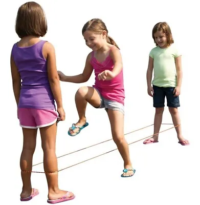 $7.99 • Buy Grandpa Sam's Chinese Jump Ropes - Set Of 3 - Assorted Colors