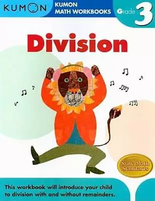 Grade 3 Division (Kumon Math Workbooks) - Paperback By Kumon Publishing - GOOD • $4.31