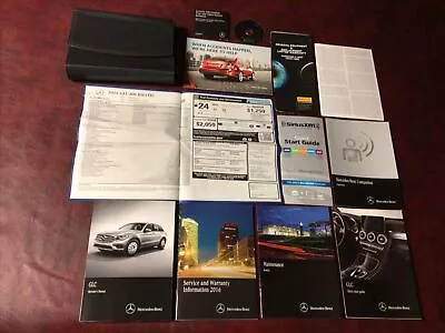 2016 16 Mercedes Glc Owners Manual Ref Xm Maint E-disc Guide Case Label  All • $24.75