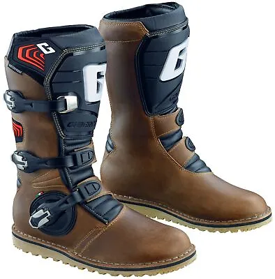 Gaerne Balance Oiled Leather Mens MX Offroad Boots Brown • $332.99