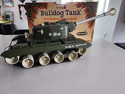 Remco  Bulldog Tank  Monkey Division  706  1963 & Box Missing Track • $133.33