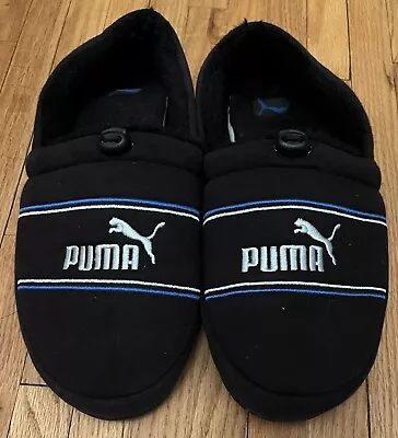 Puma Tuff Moccasin  Slippers Men’s Size 12 Black • $20.97