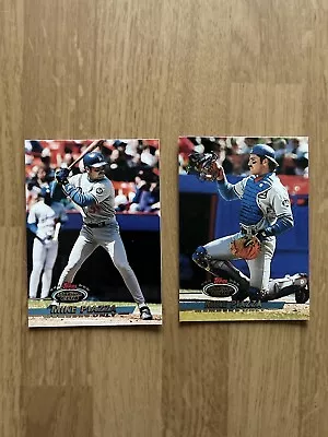 (2) Card Lot 1993 STADIUM CLUB MEMBERS ONLY MIKE PIAZZA HOF Mint Condition • $2.50