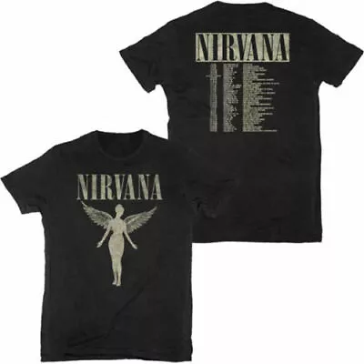 Nirvana In Utero Tour T-shirt S Mens Small Official Licensed Authentic New Tags! • $51.95