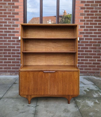 Mid-Century Sutcliffe Of Todmorden Teak Cabinet Bookcase Sideboard G-Plan • £145